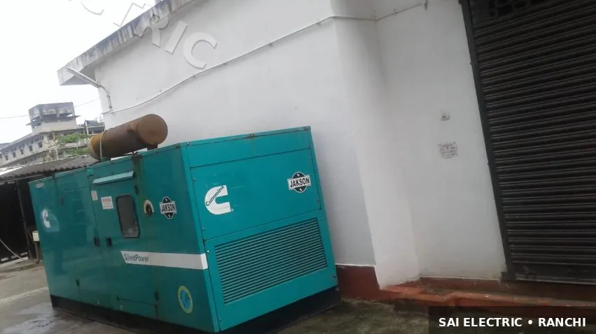 Silent diesel DG set on hire from Sai Electric, Ranchi — fleet photo 11