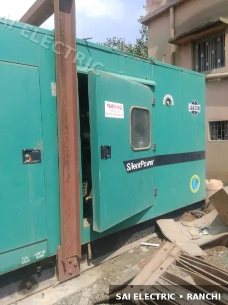 Silent diesel DG set on hire from Sai Electric, Ranchi — fleet photo 19
