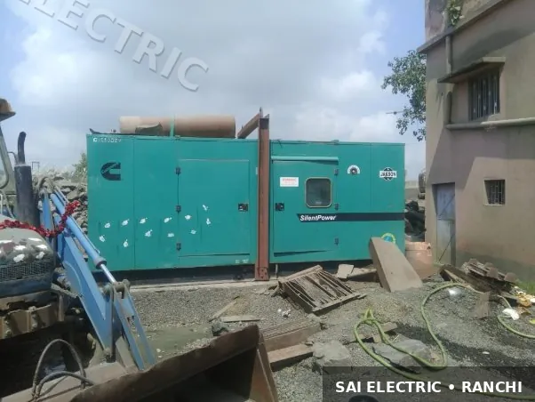 DG Set on Hire in India | Silent Diesel Generator — Sai Electric 2 500 kVA Silent diesel DG set on hire from Sai Electric, Ranchi — fleet photo 2
