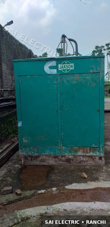 Silent diesel DG set on hire from Sai Electric, Ranchi — fleet photo 20