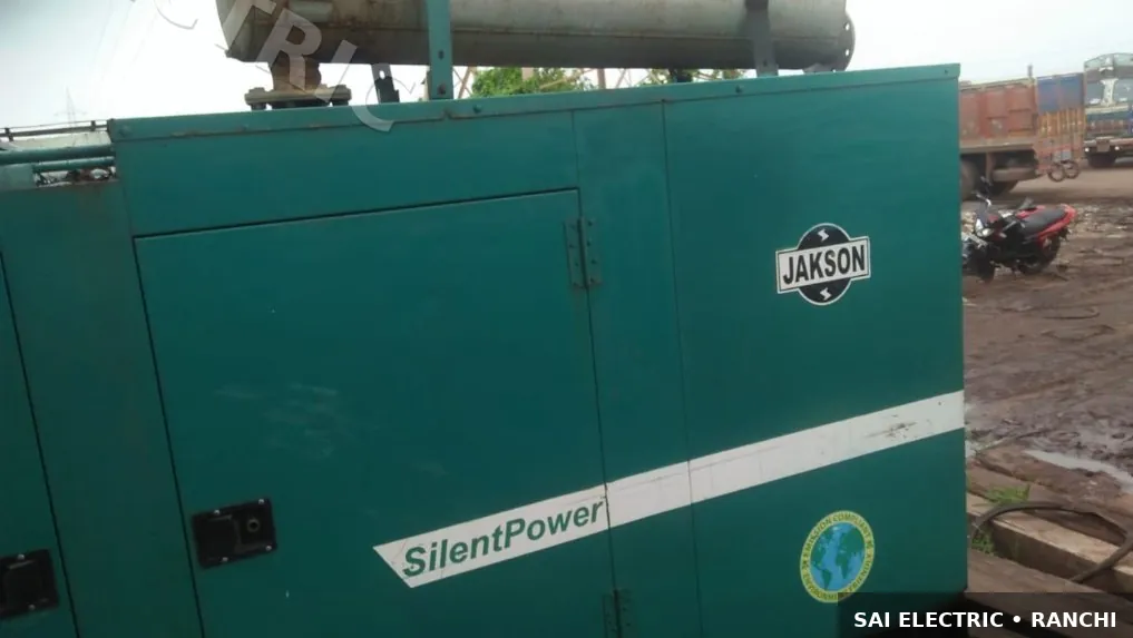 Silent diesel DG set on hire from Sai Electric, Ranchi — fleet photo 22