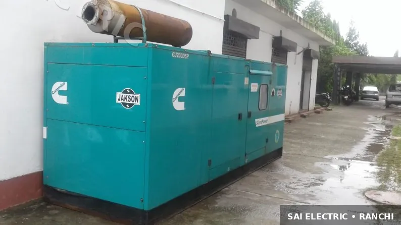 Silent diesel DG set on hire from Sai Electric, Ranchi — fleet photo 23