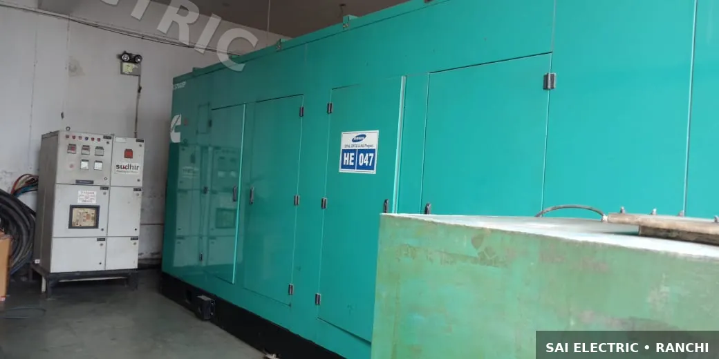 750 kVA Silent diesel DG set on hire from Sai Electric, Ranchi — fleet photo 24