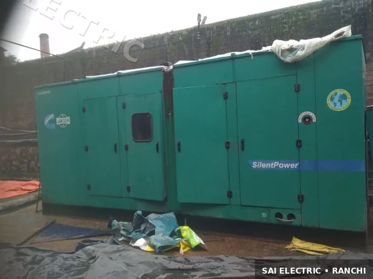 Silent diesel DG set on hire from Sai Electric, Ranchi — fleet photo 26