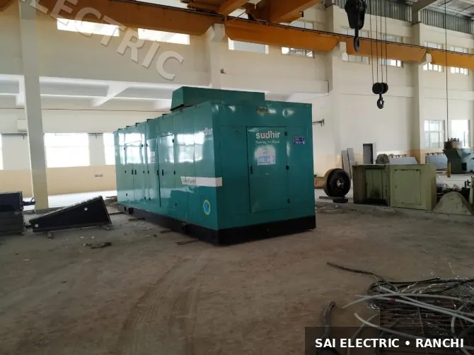 750 kVA Silent diesel DG set on hire from Sai Electric, Ranchi — fleet photo 27