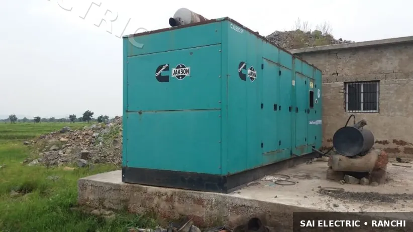 Silent diesel DG set on hire from Sai Electric, Ranchi — fleet photo 28