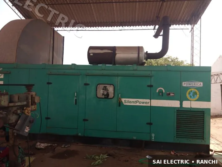 Silent diesel DG set on hire from Sai Electric, Ranchi — fleet photo 29