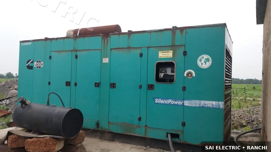 Silent diesel DG set on hire from Sai Electric, Ranchi — fleet photo 31