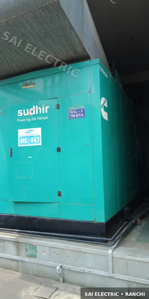 DG Set on Hire in India | Silent Diesel Generator — Sai Electric 4 Silent diesel DG set on hire from Sai Electric, Ranchi — fleet photo 4