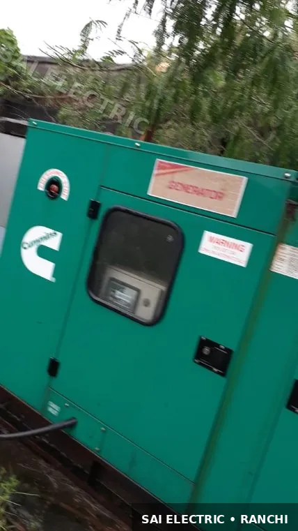 Silent diesel DG set on hire from Sai Electric, Ranchi — fleet photo 6