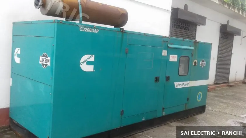 Silent diesel DG set on hire from Sai Electric, Ranchi — fleet photo 8